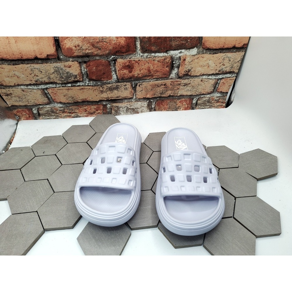 Vans Slide-On VR3Cush Surf Essentials Light Blue Women's Size 7 NEW 2023 Super - Picture 5 of 8